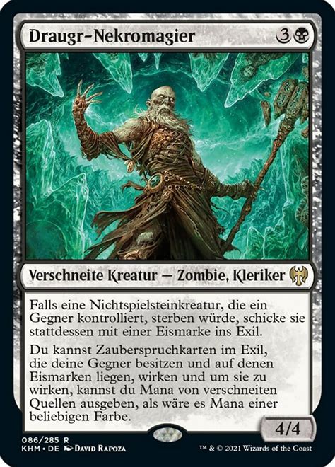 Draugr Necromancer · Kaldheim Khm 86 · Scryfall Magic The Gathering