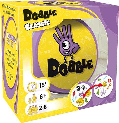 Super quick and easy to play, which is all about finding the dobblegankers! Dobble Card Game - Original Edition - GeekSwag