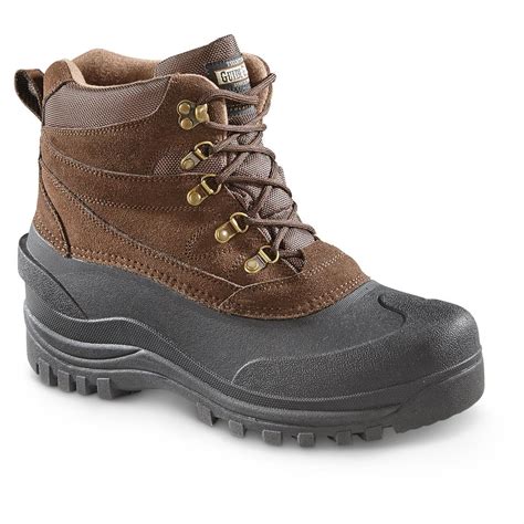 Guide Gear Mens Insulated Winter Boots 600 Grams 672838 Winter