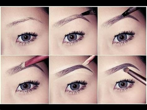 Eyebrows can vary greatly in shape and size. Perfect Eyebrow Tutorial - YouTube