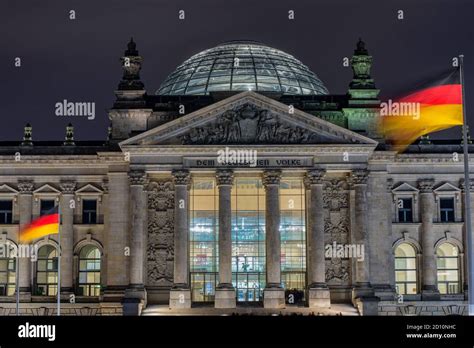 Berlin Germany February 28 2017 Reichstag Building Deutscher