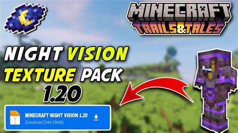 Night Vision Texture Pack Mcpe 120 Minecraft Pe Night Vision Pack