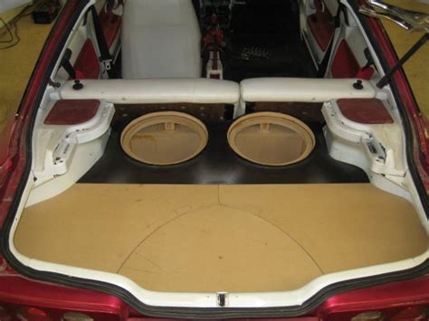 Top Auto Customization 1992 Acura Integra Custom Trunk Layout