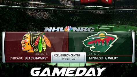 This animation played on the l section of the tvs at the minnesota wild hockey stadium, the xcel energy center, while the action. NHL 16 GameDay | Chicago Blackhawks vs Minnesota Wild ...