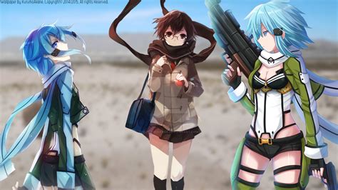 Asada Sinon Wallpaper 2 By Kurumoakane On Deviantart