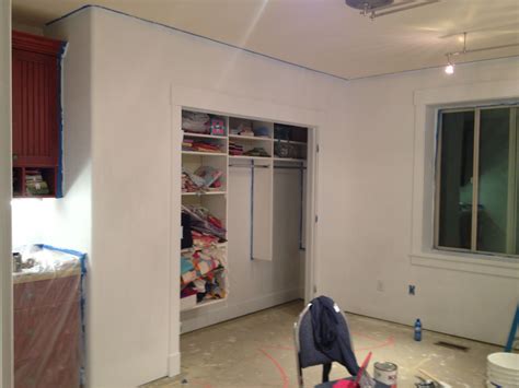 But generally all doors in a house are the same with the exception being french doors and entry doors. closet door removed for painting | Closet doors, Home ...
