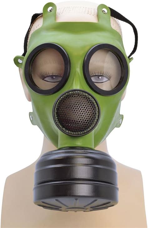 Bristol Novelty Ba1313 Realistic Gas Mask For Fancy Dress Unisex Adult