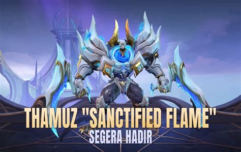 Skin Starlight Thamuz Sanctified Flame Mobile Legends Ml Esportsku