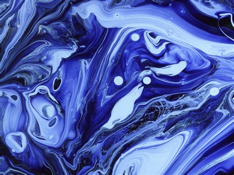 Download Wallpaper 1152x864 Blue Paint Liquids Texture Stains