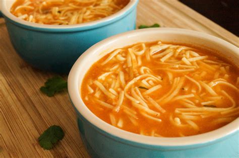 Sopa De Fideo Mexican Noodle Soup