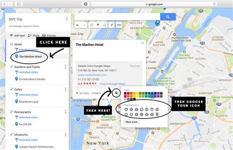 Step Tutorial To Make A Custom Google Map For Your Next Trip York Avenue