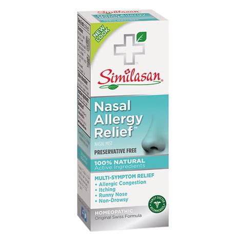 Similasan Nasal Allergy Relief 068 Ounces