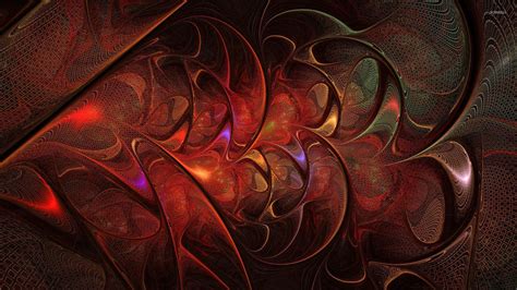 Red Fractal Wallpapers Top Free Red Fractal Backgrounds Wallpaperaccess