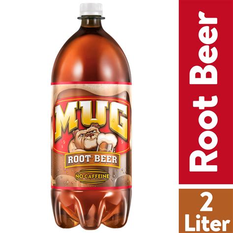 Mug Root Beer Caffeine Free Soda Pop 2 Liter Bottle