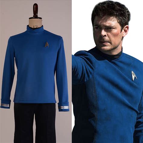 Star Trek Beyond Bones Cosplay Costume Science Officer Uniform Blue