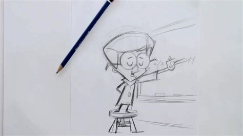 How To Draw A Cartoon Genius