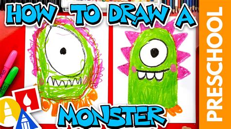 Https://techalive.net/draw/how To Draw A Funny Monster