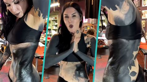 Kat Von D Shocks Fans With Massive Tattoo Coverup Blacking Out My
