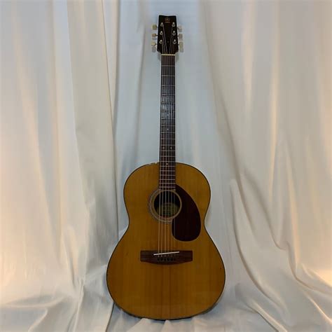 Vintage Yamaha FG 75 Acoustic Guitar With Gig Bag Reverb