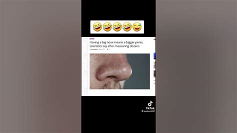 Bigger Nose Bigger Penis Youtube