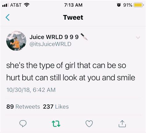 Juice wrld later changed his stage name from juicethekidd to juice wrld because it represents taking over the world. 15+ Best New Tumblr Quotes Juice Wrld Tweets - Major ...