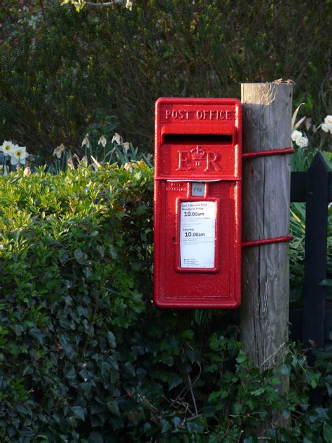 Post Box In Rural England Photo By Me Antique Mailbox Post Box