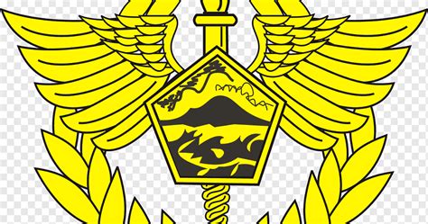 Ilustrasi Bulu Kuning Dan Hitam Logo Direktorat Jenderal Bea Dan Cukai