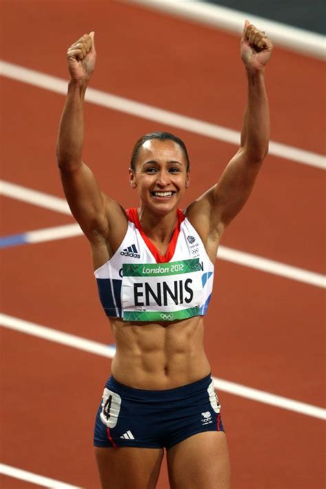 The Most Sculpted Athletes In Sports Jessica Ennis Track And Field