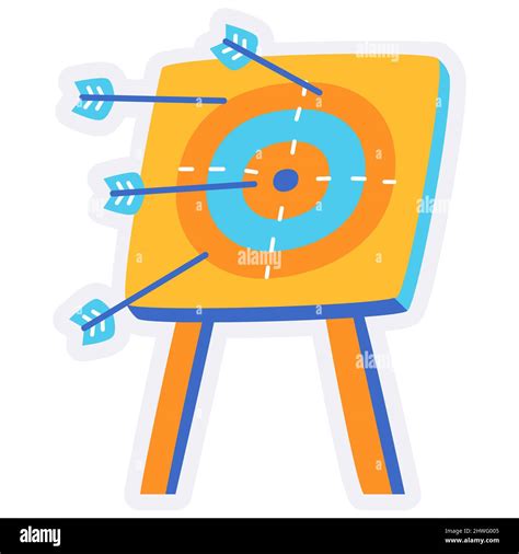 Bullseye Arrow Aim Goal Target Objective Purpose Single Isolated Icon