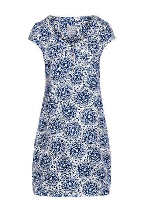 Floral Splash Circle Print Dress Mistral Clothing C50tunics Dresses C1