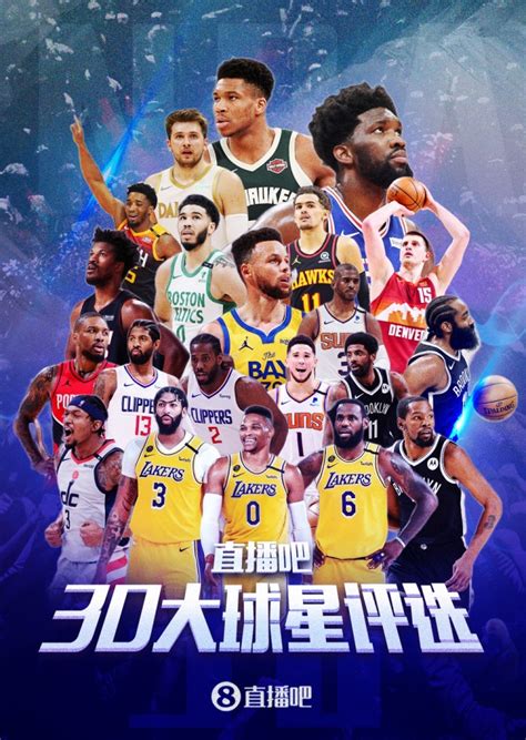 【吧友评选】nba新赛季30大球星之no2：詹姆斯 直播吧zhibo8cc