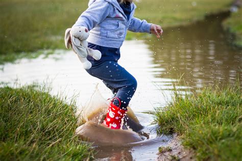 Little Bunny Photography Blog Running In Puddles London Children