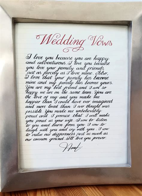 Best Handwritten Wedding Vows Bestdesigndolap