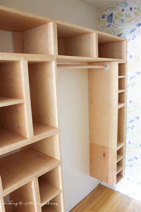 Most guests probably won't ever see it at all. DIY Custom Closet Organizer: The Brilliant Box System - Making it in the Mountains