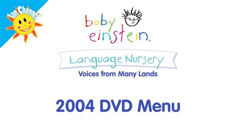 Baby Einstein Language Nursery Menu 2004 Dvd Youtube
