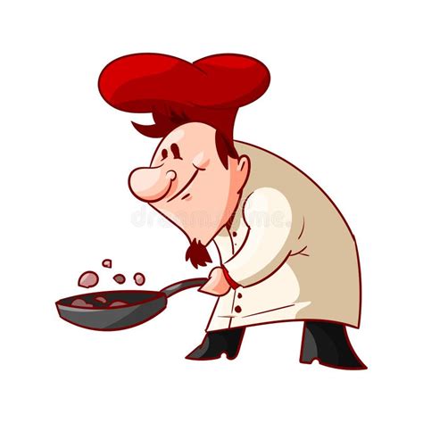Cartoon Chef Cook Stock Vector Illustration Of Cooking 81745286