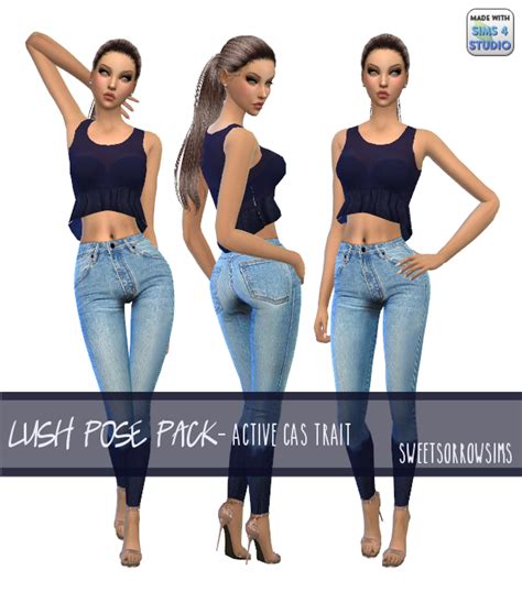 Sweet Sorrow Sims Lush Pose Pack Update V2