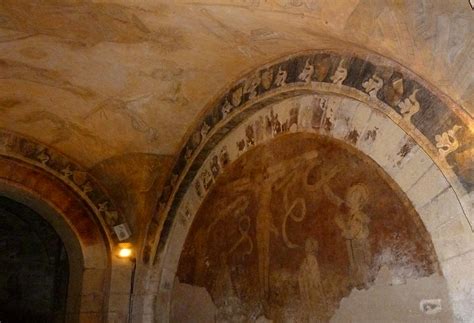 Living The Life In Saint Aignan Medieval Fresques At Saint Aignan