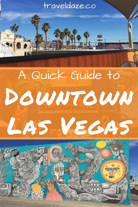 24 Hour Guide To Downtown Las Vegas On A Budget Downtown Las Vegas
