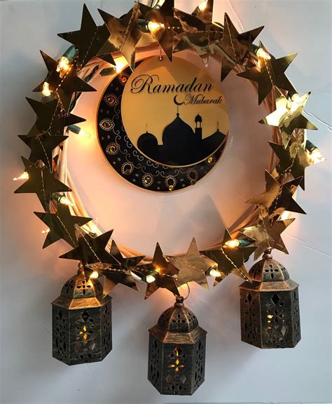 Ramadan Wreath Welcoming Decor For Your Front Door