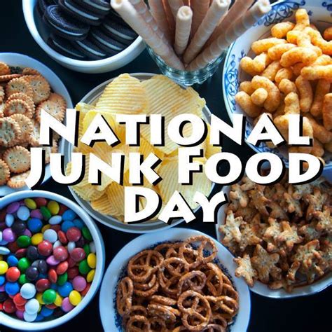 Happy National Junk Food Day Latest News Breaking News Headlines