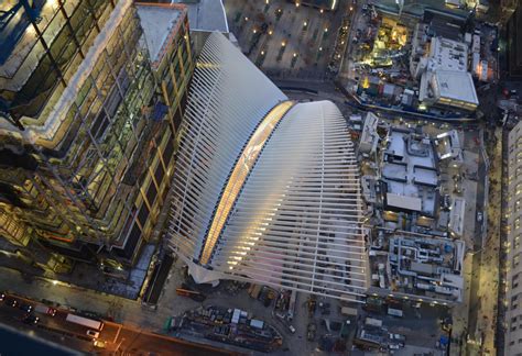 World Trade Center Path Station Exteriorbirds Eye View