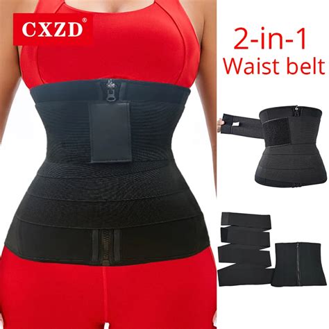Cxzd Hot Sellling Waist Trainer Abdomen Elastic Corset Belt Weight Loss Compression Workout