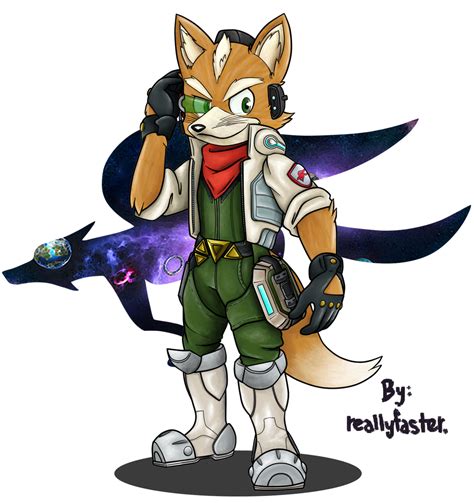 Fox Mccloud By Reallyfaster On Deviantart