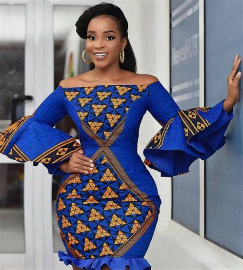 Royal Blue Dress African Clothing For Women African Wear Etsy Uk