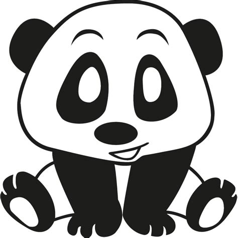 Download Panda Stikers Clipart Giant Panda Sticker Png Download