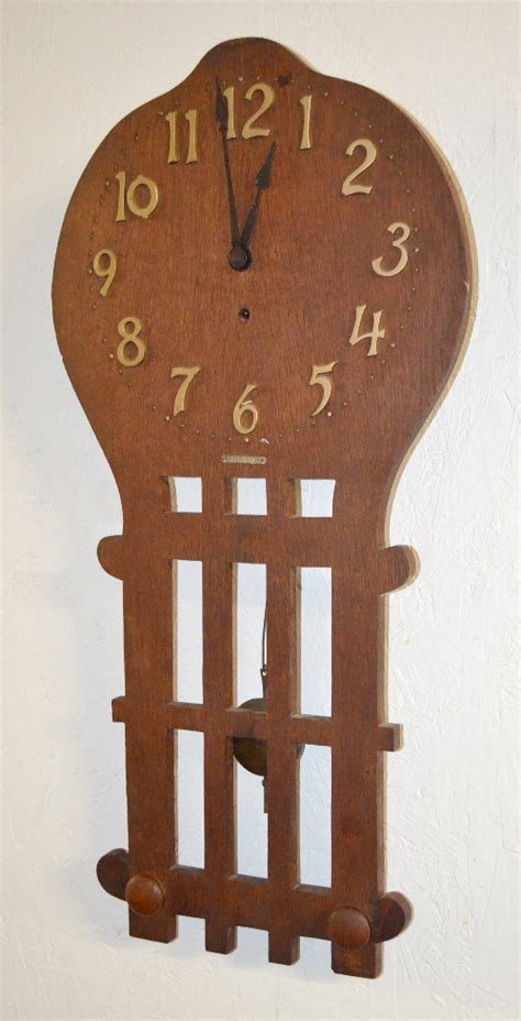 Sessions Mission Oak Wall Clock Price Guide
