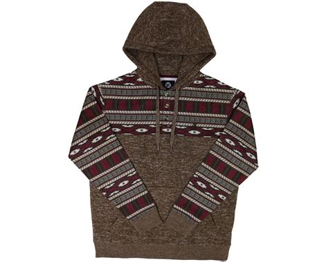 Hooey Nomad Jimmy Brown Men`s Sweatshirt