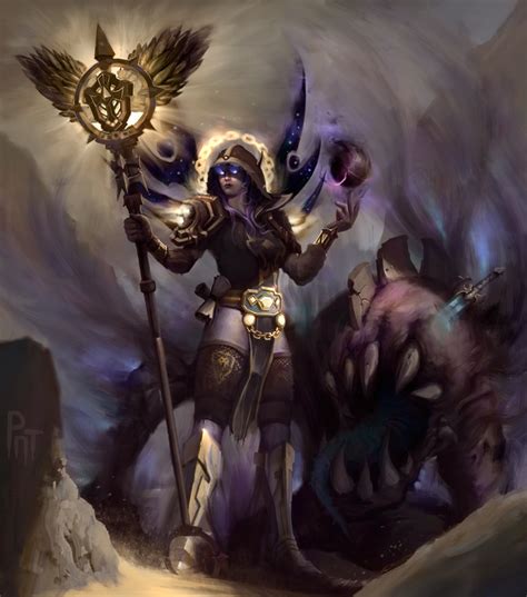 Void Elf Shadow Priest Artist Me Wow Warcraft Art World Of