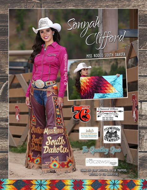 Sonyah Clifford Miss Rodeo South Dakota 2017 © Jodie Baxendale Rodeo